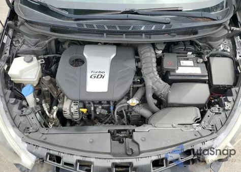 2015 Kia Forte Sx from USA, damaged, VIN KNAFZ5A37F5283057